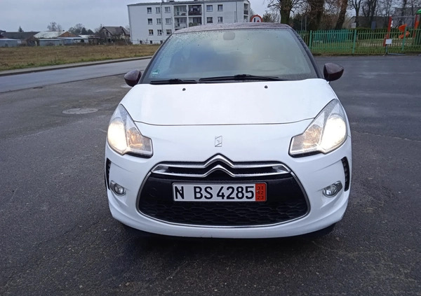 Citroen DS3 cena 25000 przebieg: 122123, rok produkcji 2011 z Gniezno małe 352